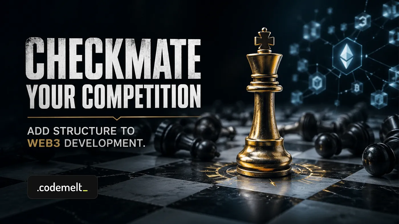Checkmate your competition — add structure to web3 development
